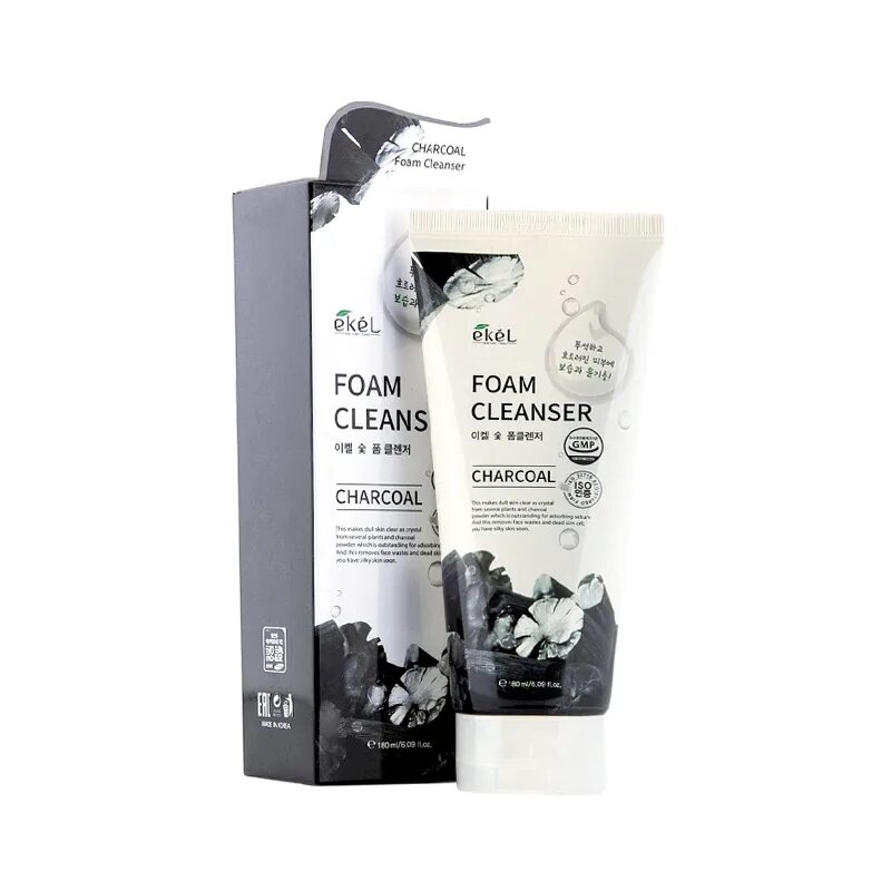 Cleansing charcoal. Пенка для умывания Ekel древесный уголь. Foam Cleanser Charcoal пенка для умывания с экстрактом древесного угля 180мл. Ekel Foam Cleanser Charcoal пенка для умывания с экстрактом древесного угля. Ekel пенка для умывания корейская с экстрактом древесного угля 180мл.