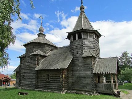 Храм деревянного зодчества суздаль