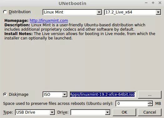 Подключение флешки linux