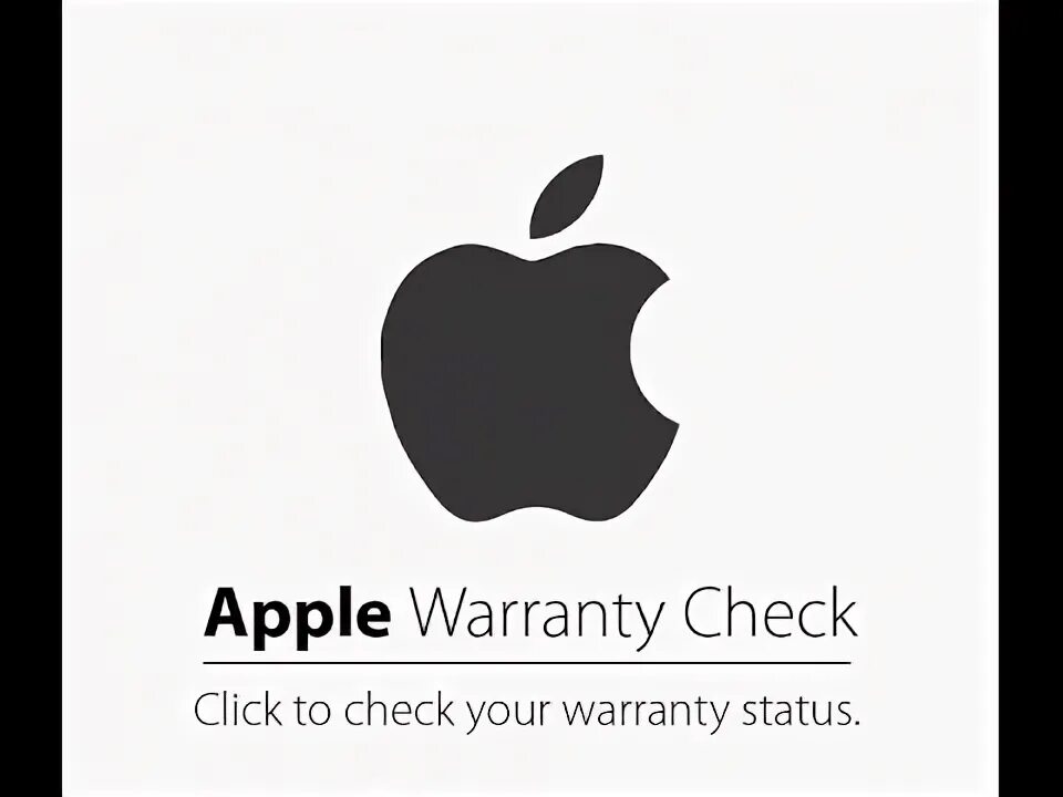 Warranty check. Warranty check
