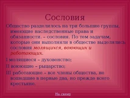 Сословия воюющие