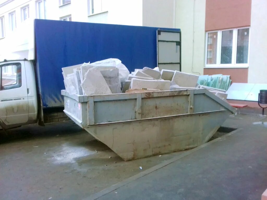 Контейнер-пухто 20-27 м3. Вывоз кубы. Газель с мусорным контейнером 8 куб. 6м3) 3380х2030 мм. Мука в самосвале.