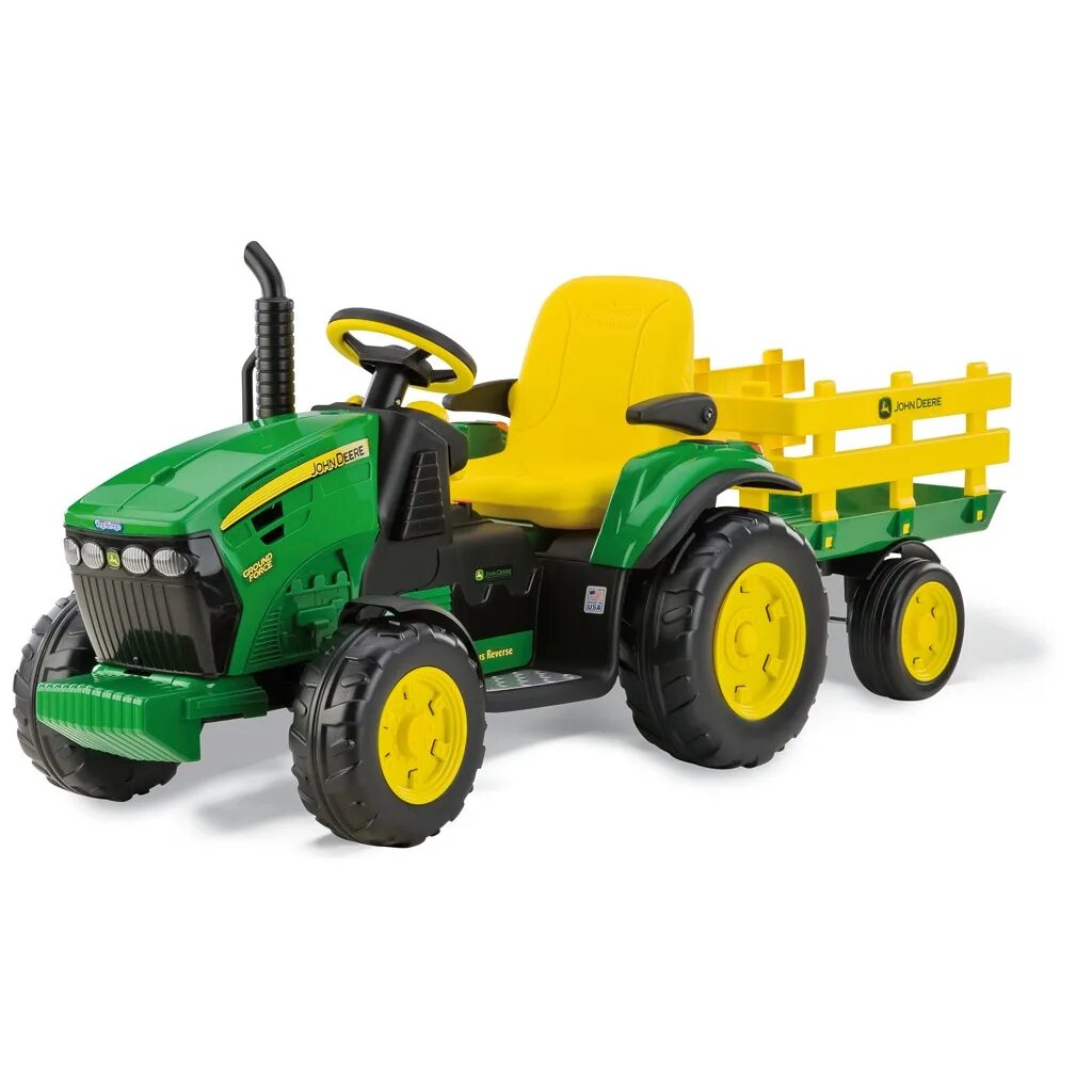 Детские трактора для детей. Трактор Peg Perego John Deere. Трактор Peg-Perego John Deere ground Force. Peg-Perego трактор John Deere Power Pull tractor. Детский электромобиль Peg Perego John Deere.