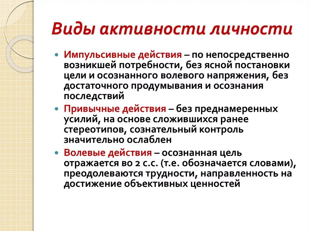 Типы психической активности. Активность личности. Активность это в психологии. Проявления активности личности. Источники активности личности в психологии.