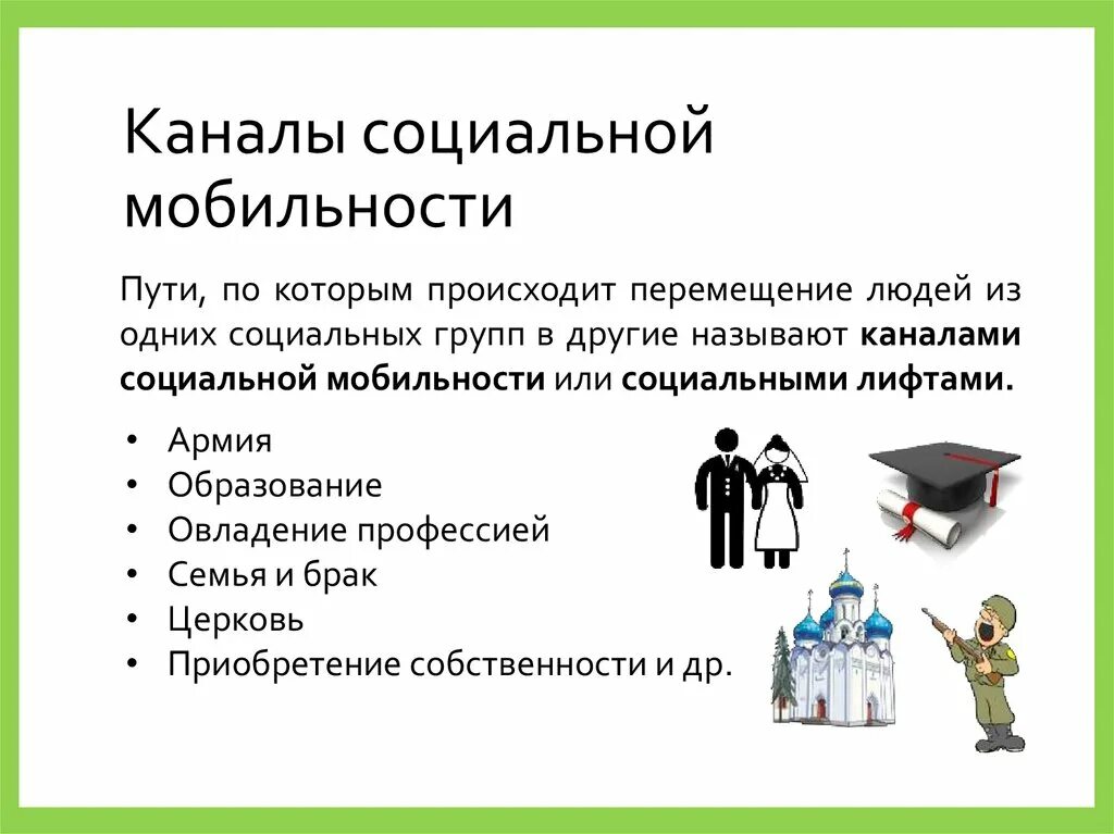 Примеры восходящей мобильности в обществе. Каналы социальной мобильности понятие. Каналы социальной мобильности примеры. Социальная мобильность каналы социальной мобильности. Социальная мобильность схема.