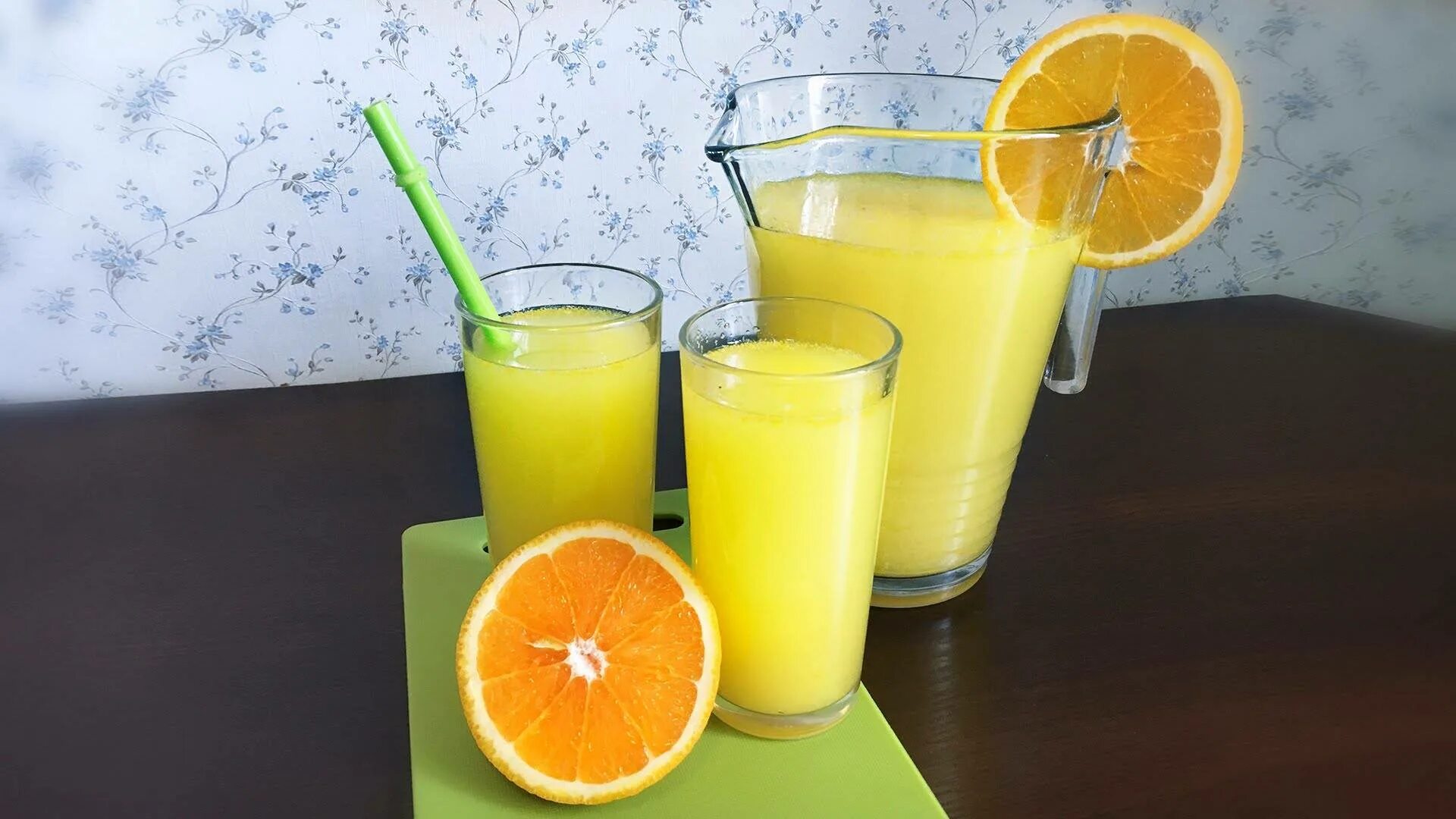 Сок из апельсинов и лимонов рецепт