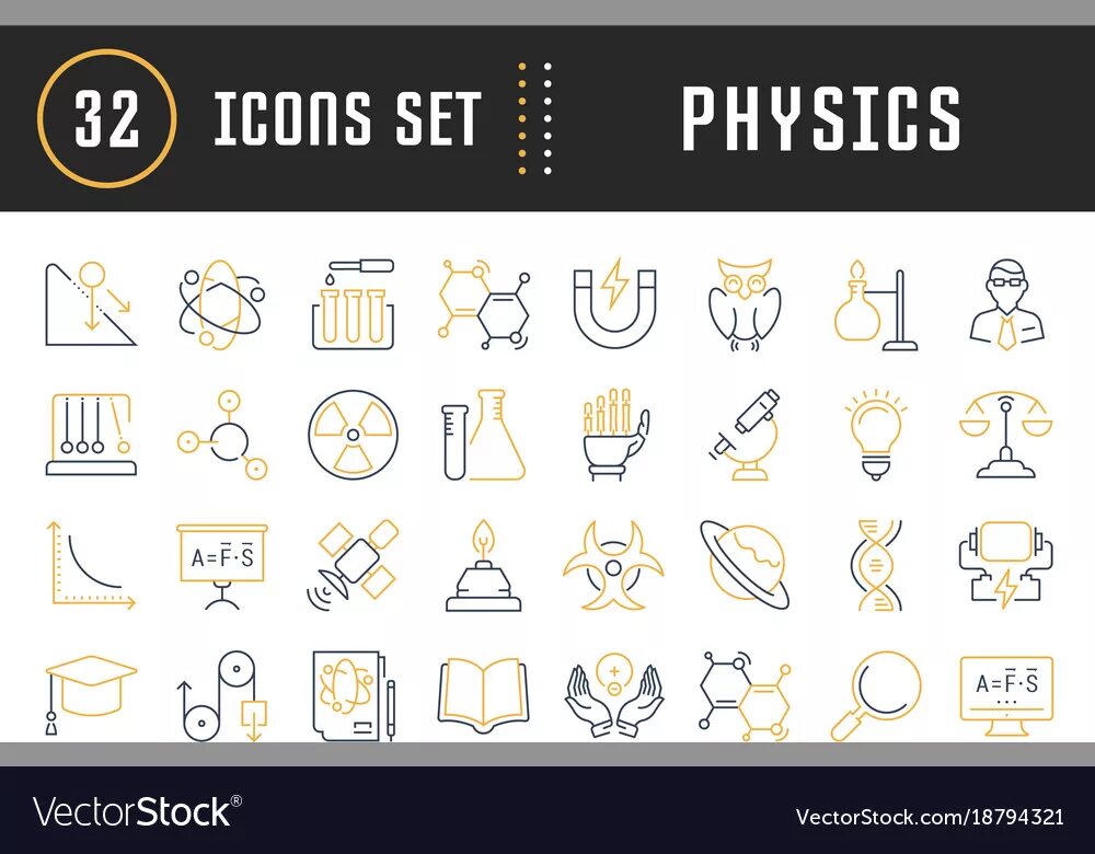 Физика рисунки. Line icons physics. Физика на меловой доске. Set physics. Set physics.