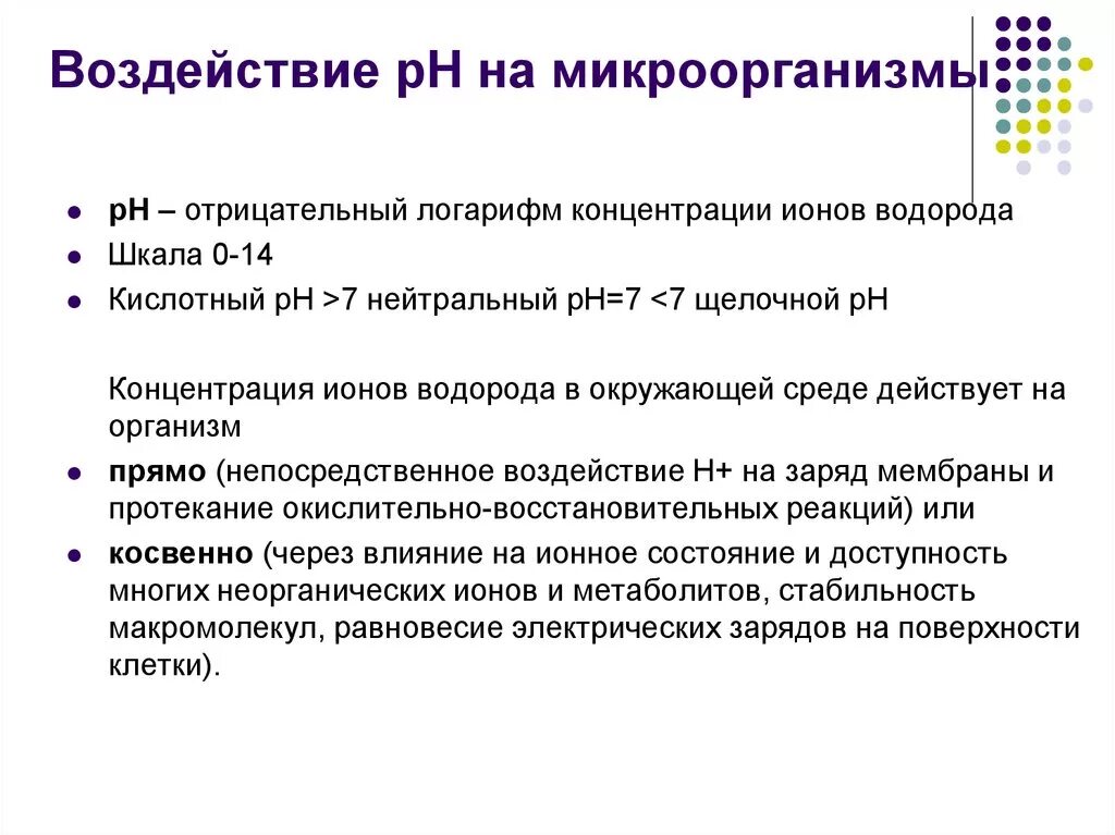 Ph среды и бактерии. Температура роста микроорганизмов. Влияние ph на рост микроорганизмы. Оптимальная рн для бактерий. Влияние кислотности среды на микроорганизмы.