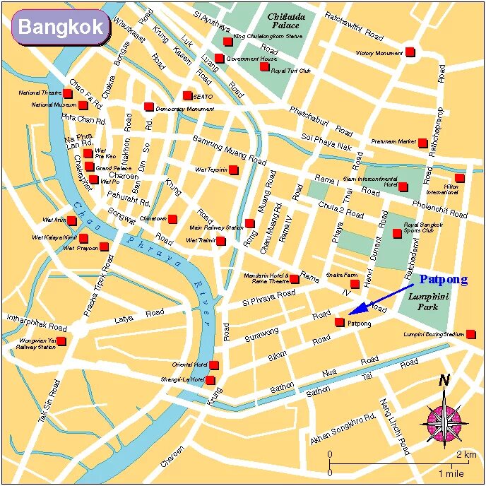 Карта метро Бангкока. Бангкок карта города. Достопримечательности Бангкока на карте. Бангкок отели на карте.
