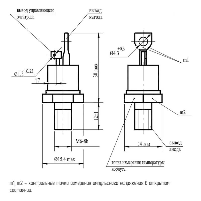 Тиристор т122-25-10. Тиристор т122 25 2 характеристики. Тиристор т122-25-12-4. Симистор тс122-25.