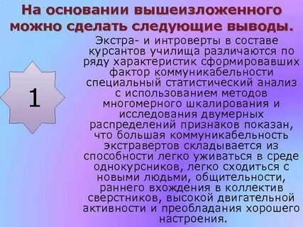 Исходя из вышеизложенного можно