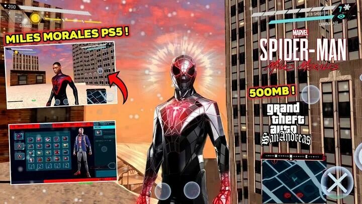 Игра человек паук майлз моралес на андроид. Spider man Miles morales Android. How to download Spider man Miles morales on Android PPSSPP.