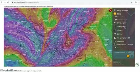 Погода в нижнем на карте в реальном