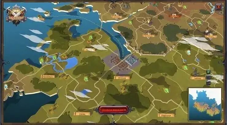 Albion map