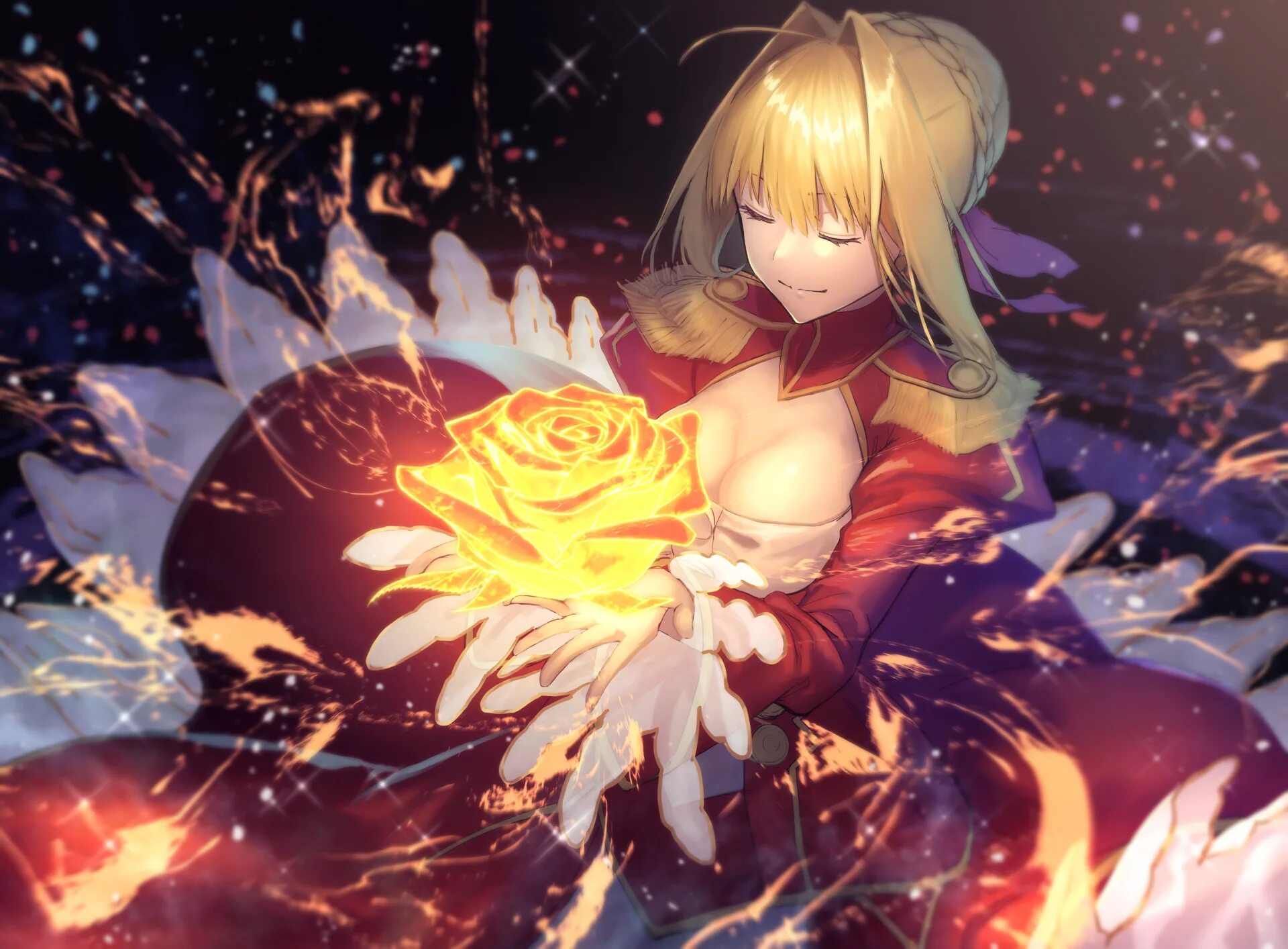 Magic fate. Saber Nero Claudius. Fate Nero Art.