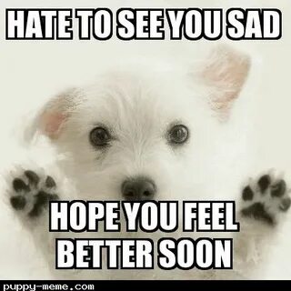 To make feel better