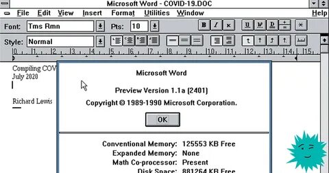 Ms dos word