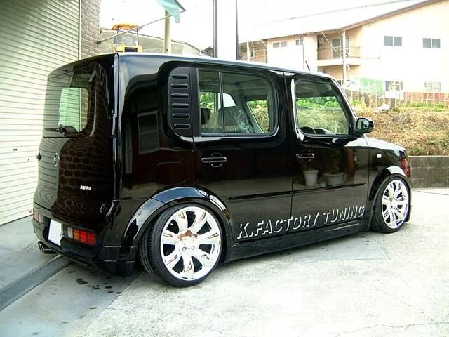 Ниссан куб тюнинг фото Тюнинг 3 Nissan Cube II, 1,4 л, 2004 года фотография DRIVE2