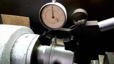 Биение токарного патрона