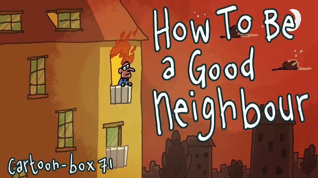 House neighbours cartoon. Good neighbours перевод. Good neighbours meme. Good neighbours перевод. Neighbors png.