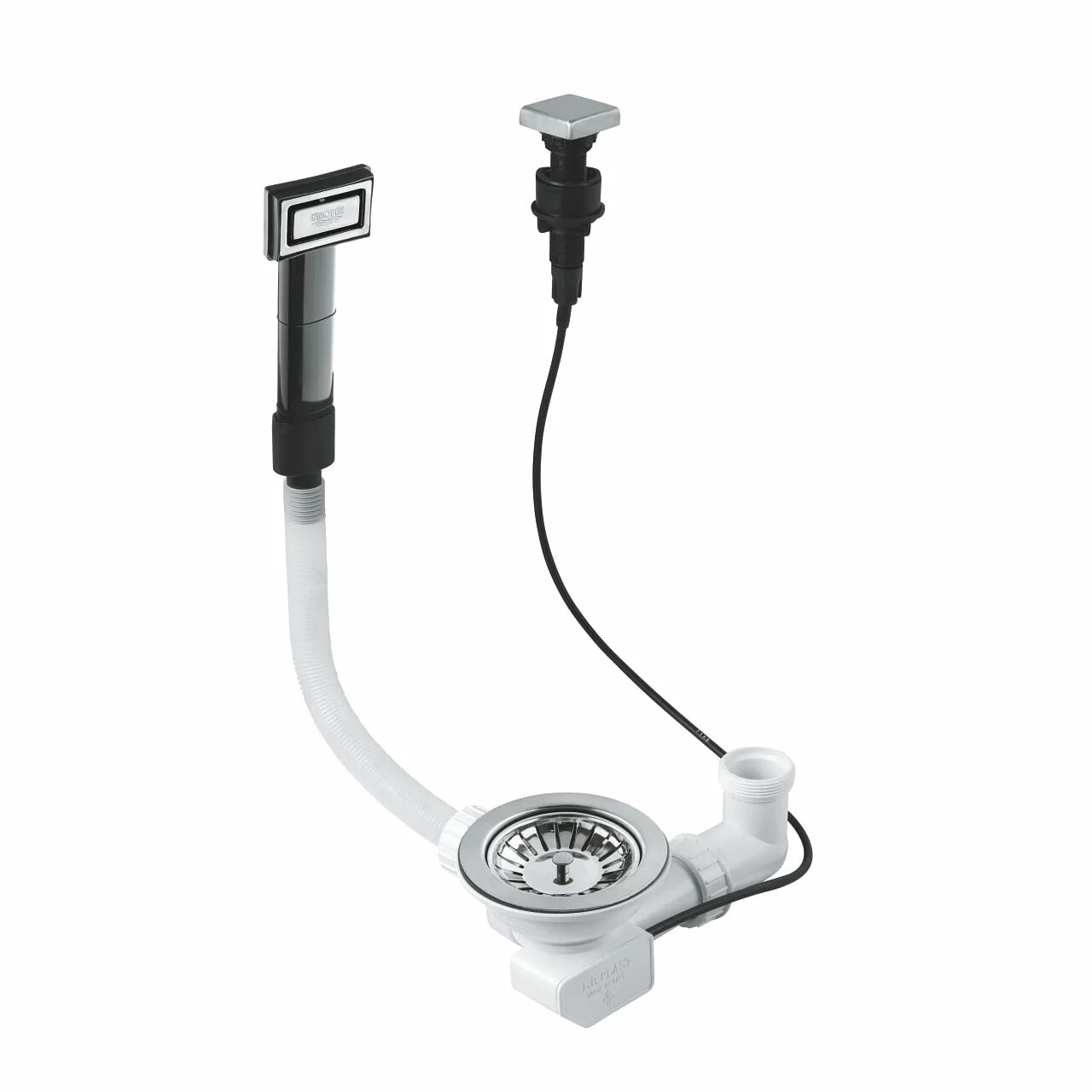 Сливной гарнитур grohe. Сливной гарнитуры. Сливной гарнитуры. Сифон grohe 40564000. Донный клапан grohe 40824000.