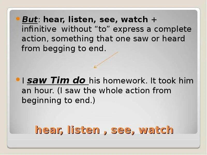 Инфинитив watch. Heard инфинитив. Инфинитив watch. Verbs of perception worksheet. Инфинитив watch.