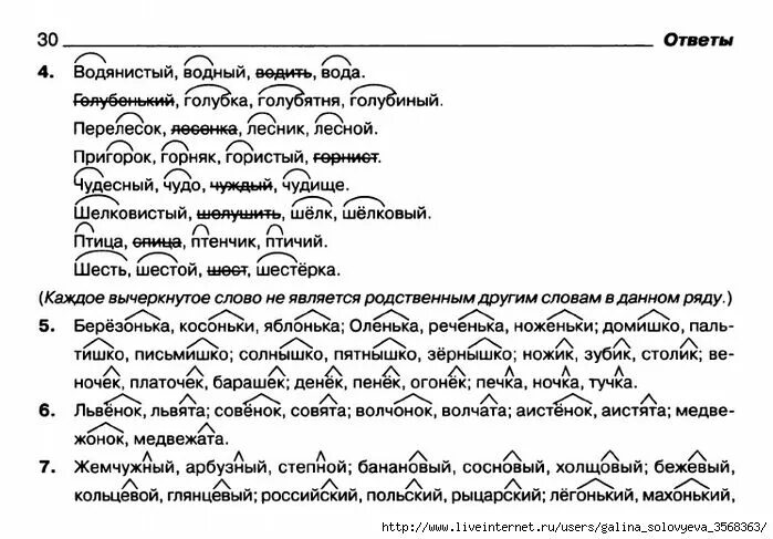 16. Разбор глагола по составу - Глава III. Глагол - Часть 2