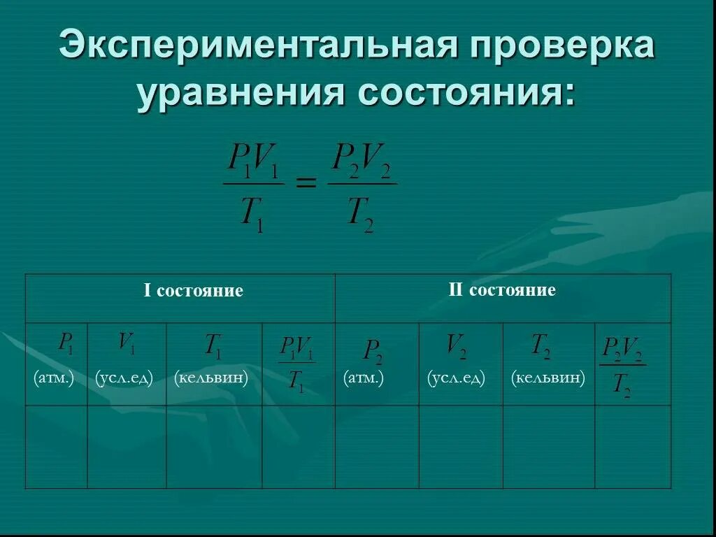 Проверка уравнения состояния идеального газа лабораторная работа. Экспериментальная проверка уравнения состояния. Лабораторная работа по физике проверка уравнения состояния газа. Уравнение состояния опыты. Уравнение состояния виды уравнения состояния