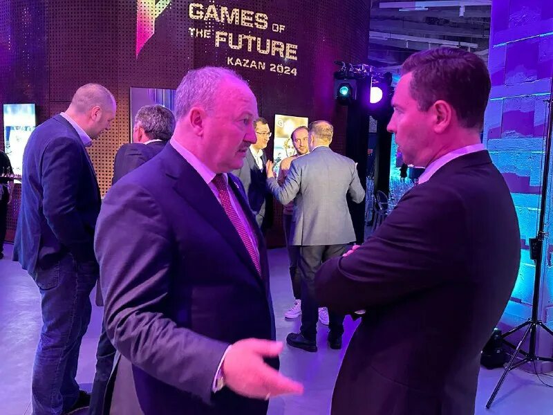 чернышенко. игры будущего казань. игры разума казань 2024. игры будущего казань 2024. фиджитал хоккей казань.
