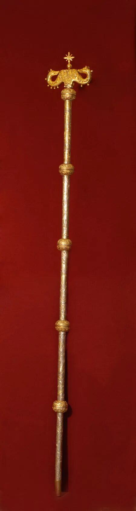 архиерейский жезл. архиерейский жезл скипетр. посох святителя петра. посох митрополита петра. церковный посох епископа.