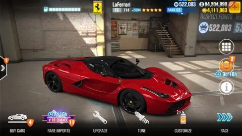 Jasa game csr racing 2 ( gold-cash-key-rank-car-stage 6 part-fusion,DLL) .