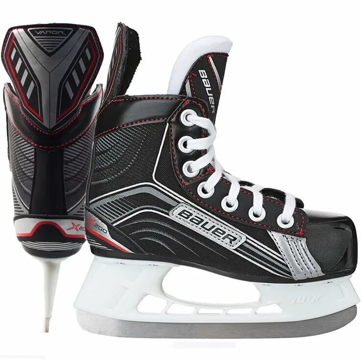 Bauer pro купить. Bauer Vapor x200. Коньки хоккейные Bauer Vapor. Bauer x200 коньки. Коньки Bauer Vapor 10.