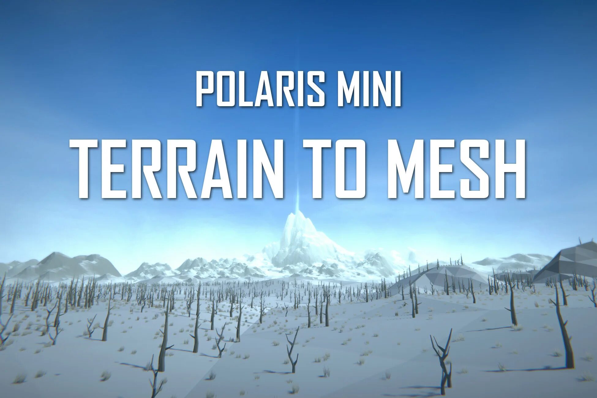 Terrain mesh. Terrain mesh