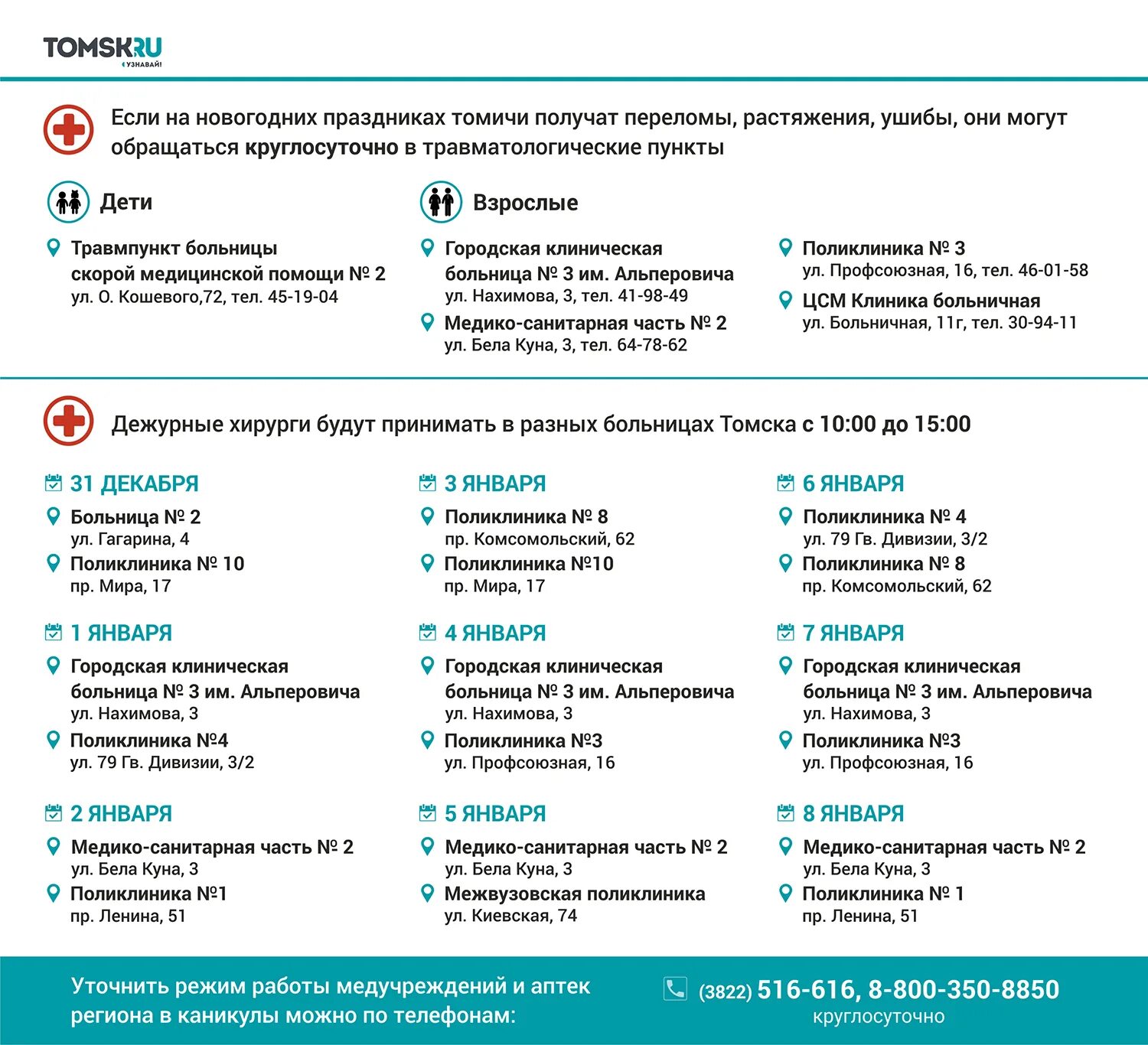 Во сколько начинают работать поликлиники. Режим работы больницы. График работы больницы в новогодние праздники. График работы стационара. График работы медицинских учреждений.