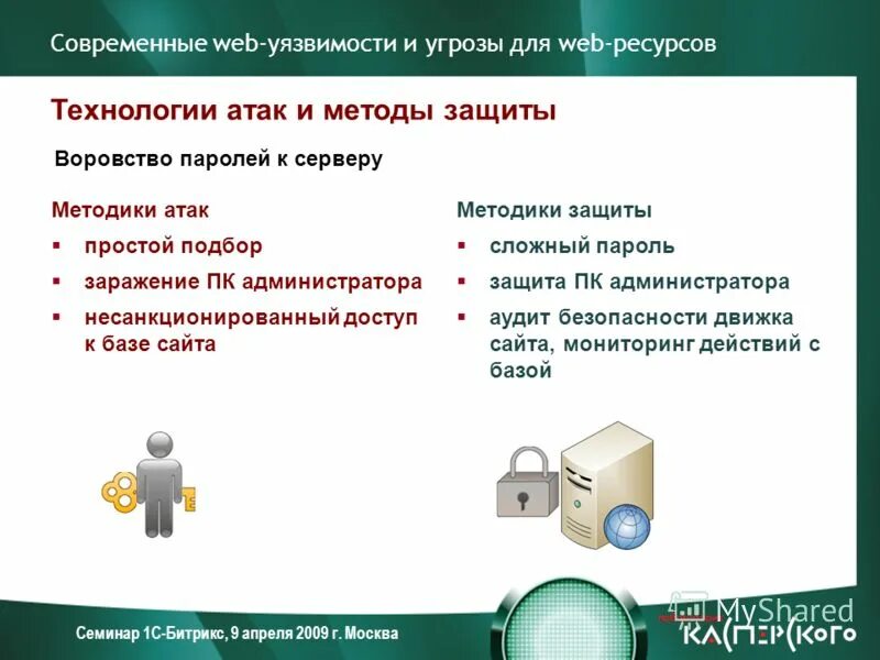 Настройка средства защиты. Настройка средства защиты