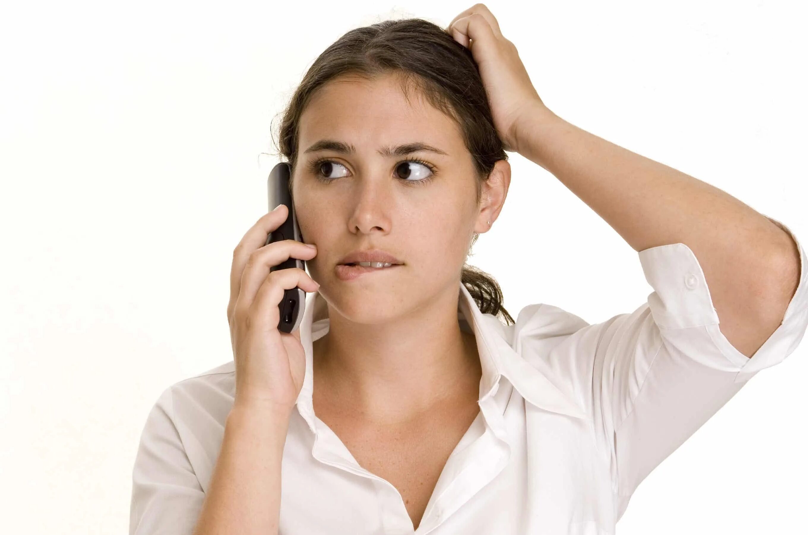 Calling girl