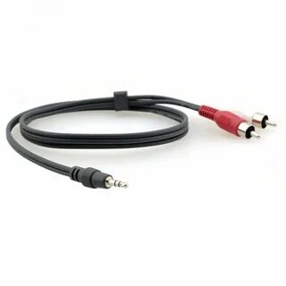 Аудиокабель 3.5 мм jack 2 rca