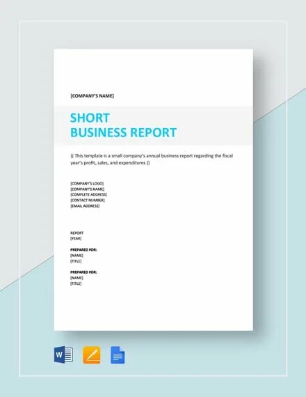 Business Report. Business Report example. Бизнес репорт. Short report