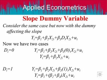 Dummy variable