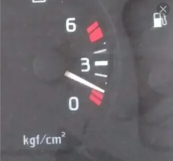Газель лампа давления масла