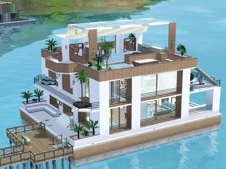 Дом остров адопт ми. Дом у моря симс 4. вилла в симс 4 на море. the sims 3 плавучий дом. симс 3 дом у моря.