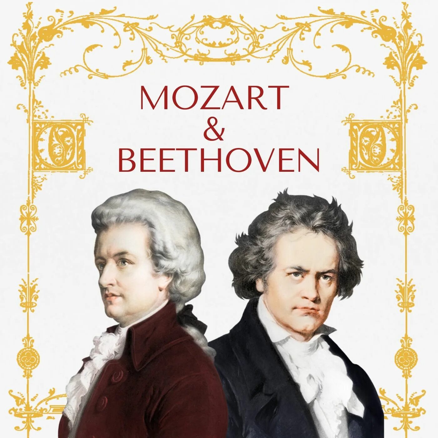 Моцарт и бетховен слушать. Моцарт и Бетховен фото. Моцарт картинки для презентации. Моцарт vs Бетховен.