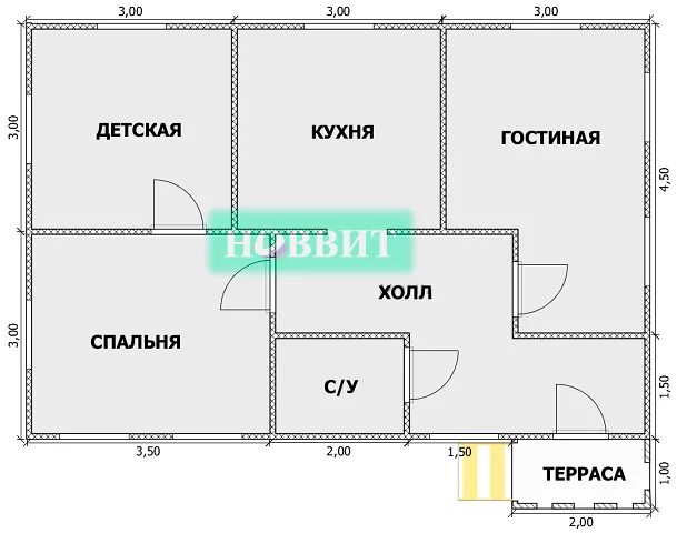 Проект дома 5 на одноэтажный фото - DelaDom.ru