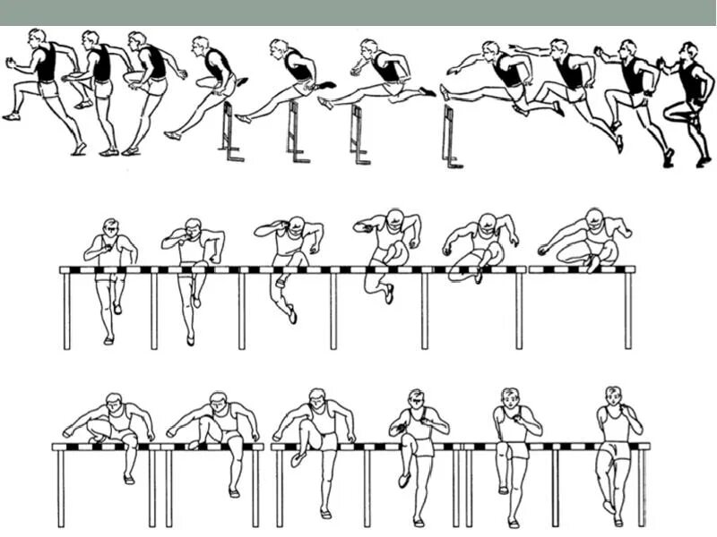 Обучение барьерному бегу. Бег через барьеры легкая атлетика техника. Техника бега с барьерами. Техника преодоления барьера. Техника бега на 400 м с барьерами.