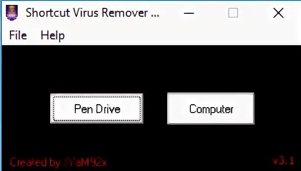 Shortcut virus Remover 3.1. Virus remover