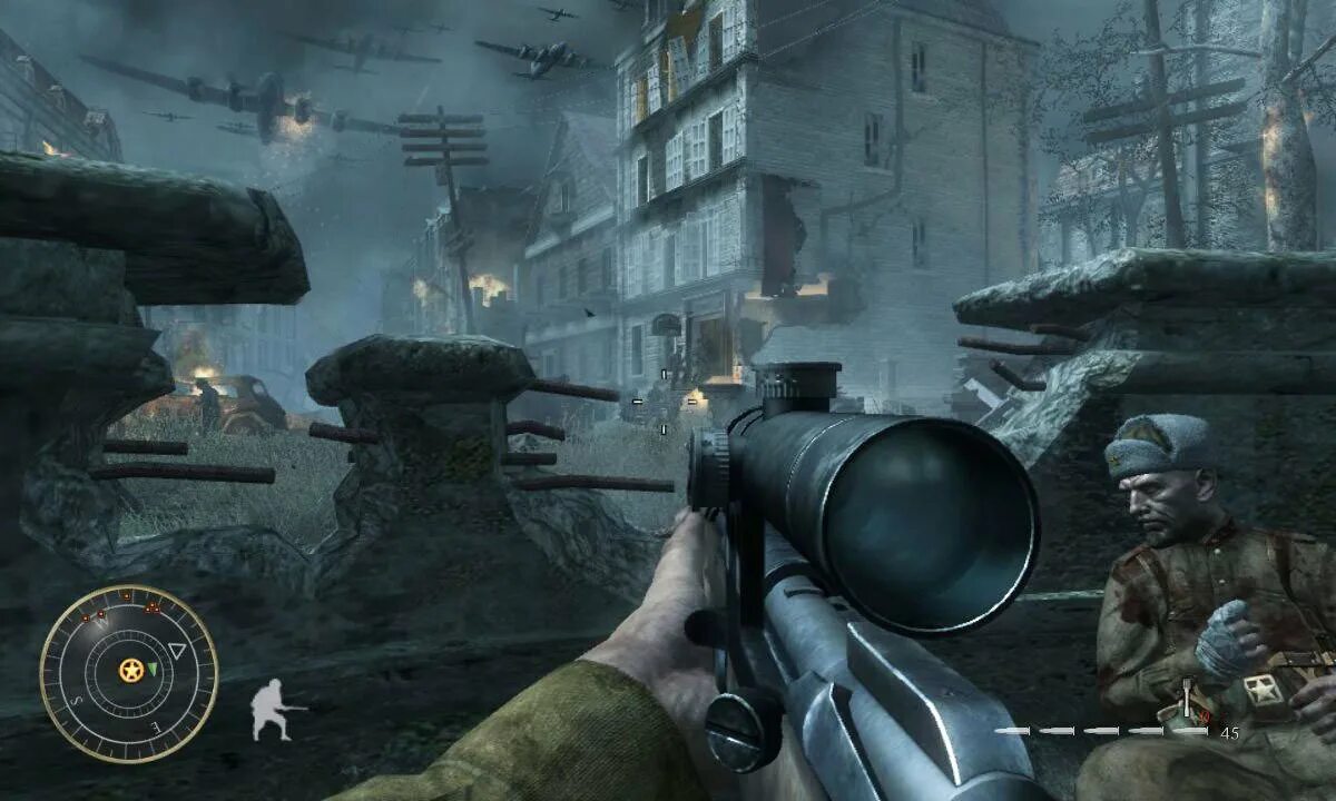 Call of Duty 5. Установить игру call of duty