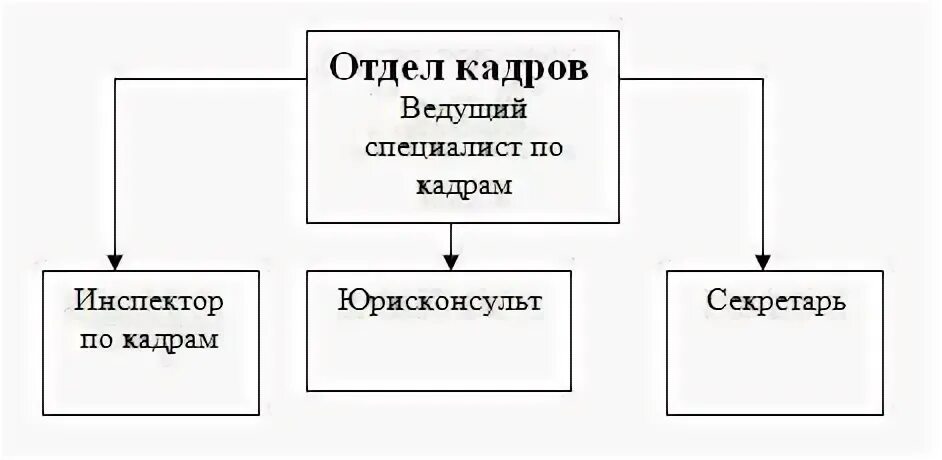 Отдел кадров право