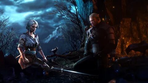 video game, the witcher 3: wild hunt, ciri (the witcher), geralt of rivia, ...