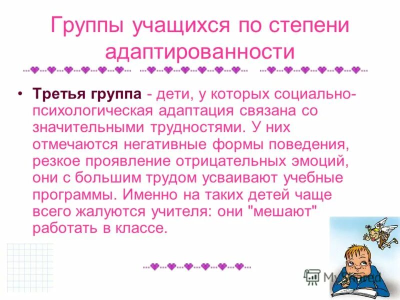 В 3 группах учащихся. В 3 группах учащихся
