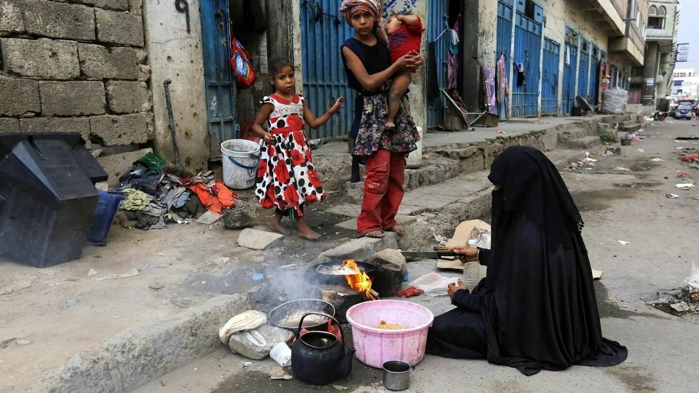 Гуманитарная катастрофа в Йемене. Сейун Йемен.